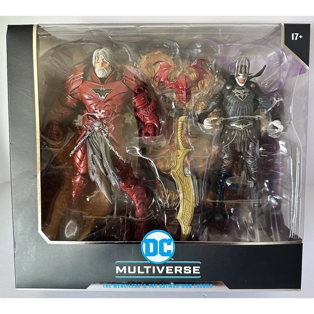 DC Multiverse Merciless Batman Who Laughs‎ 2 Pack McFarlane Figures NIB
